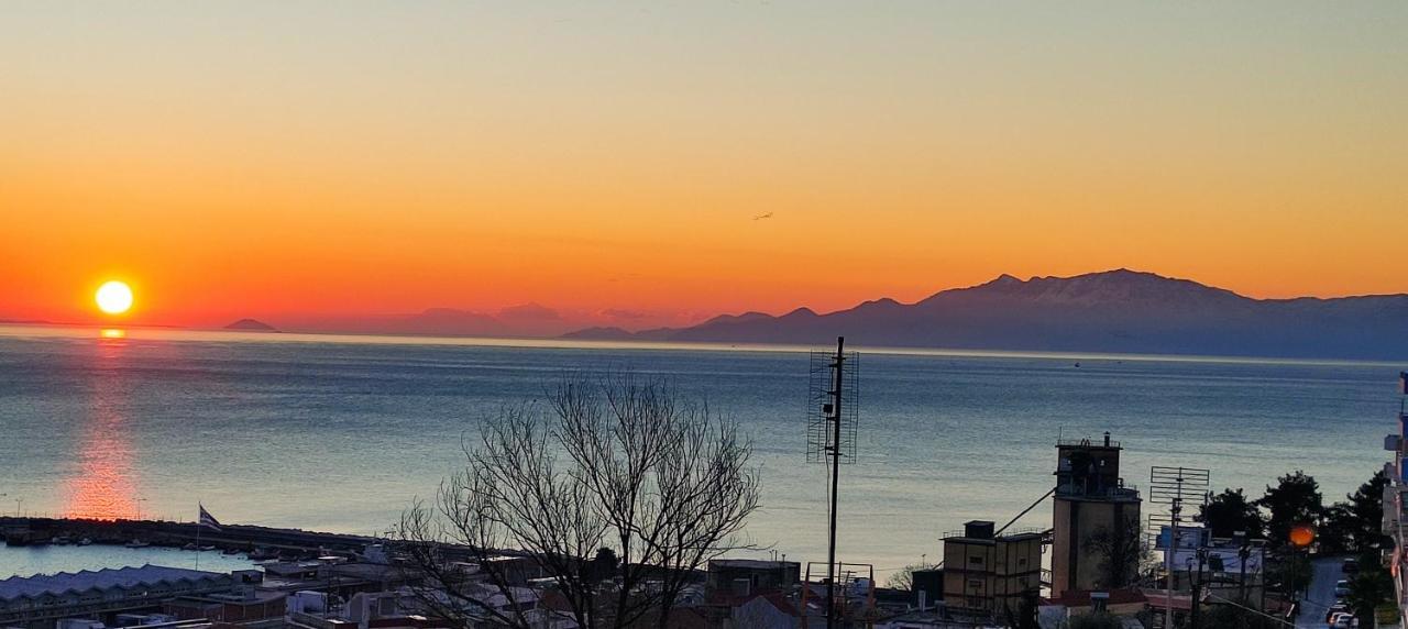 卡瓦拉Evris House Panoramic Sea View公寓 外观 照片